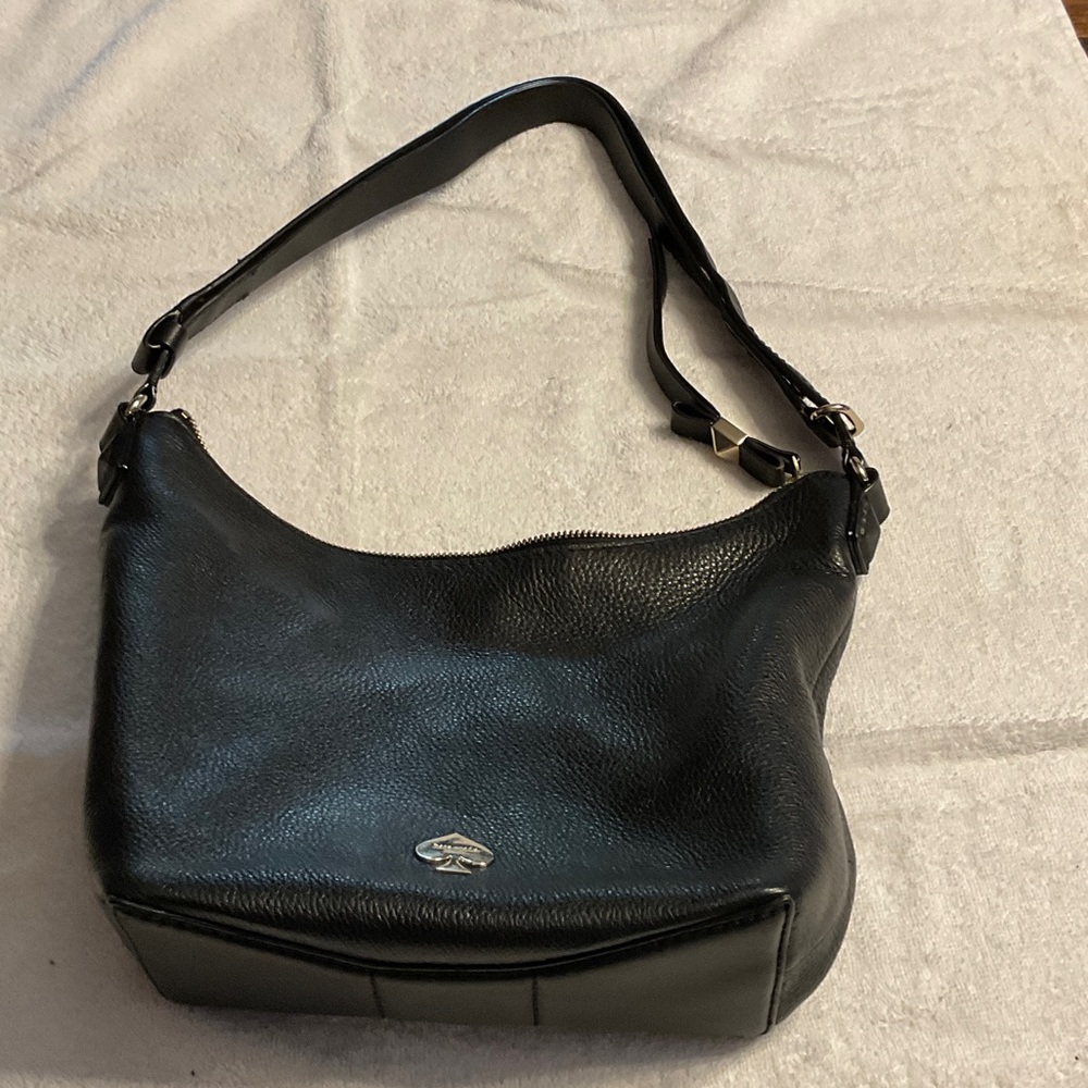 Kate Spade Black Leather Shoulder Bag